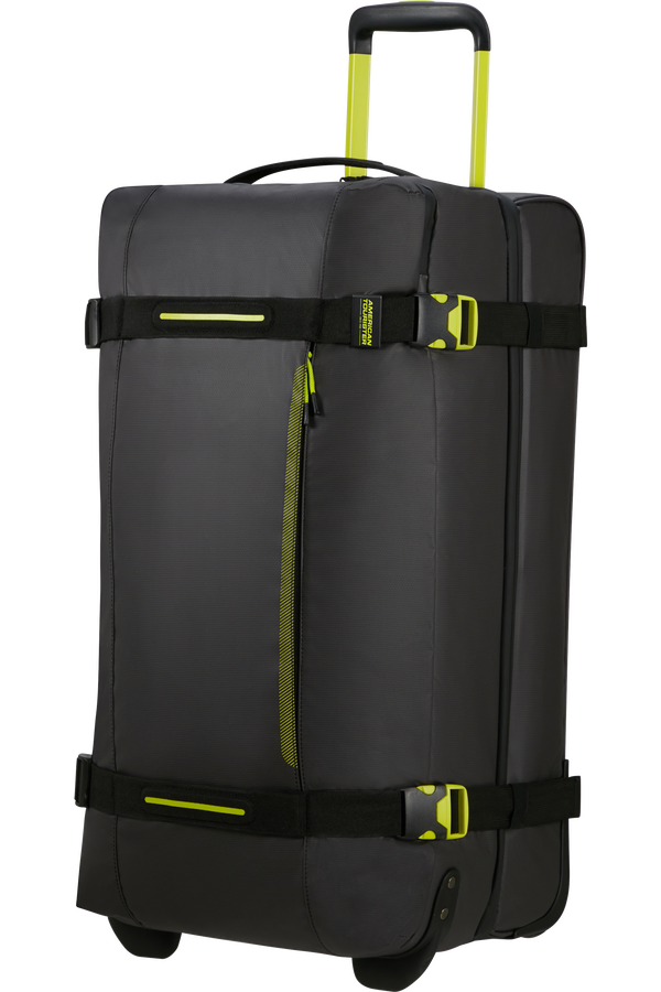 Saco de Viagem Médio 68cm 2 Rodas Preto/Lima - Urban Track | American Tourister®