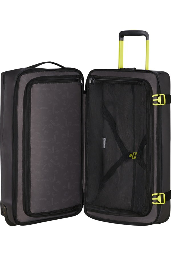 Saco de Viagem Médio 68cm 2 Rodas Preto/Lima - Urban Track | American Tourister®