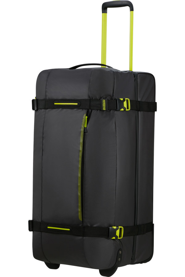 Saco de Viagem Grande 79cm 2 Rodas Preto/Lima - Urban Track | American Tourister®