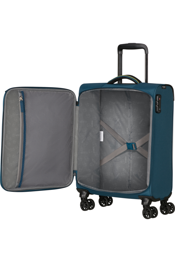 Mala de Cabine 55cm 4 Rodas Azul-Marinho - Take2Cabin | American Tourister
