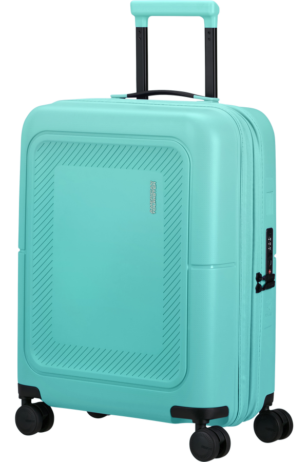 Mala de Cabine 55cm Expansível 4 Rodas Azul-Celeste - DashPop | American Tourister®