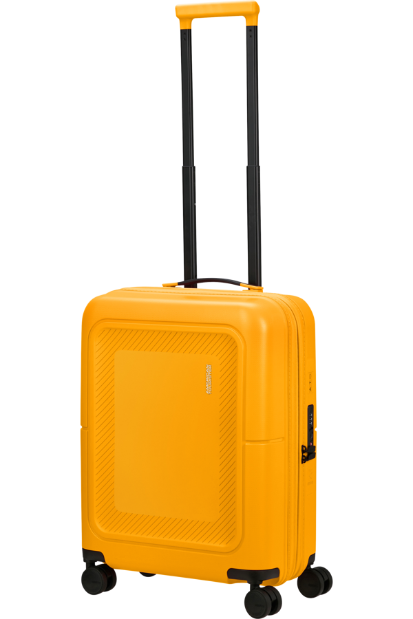 Mala de Cabine 55cm Expansível 4 Rodas Amarelo-Dourado - DashPop | American Tourister