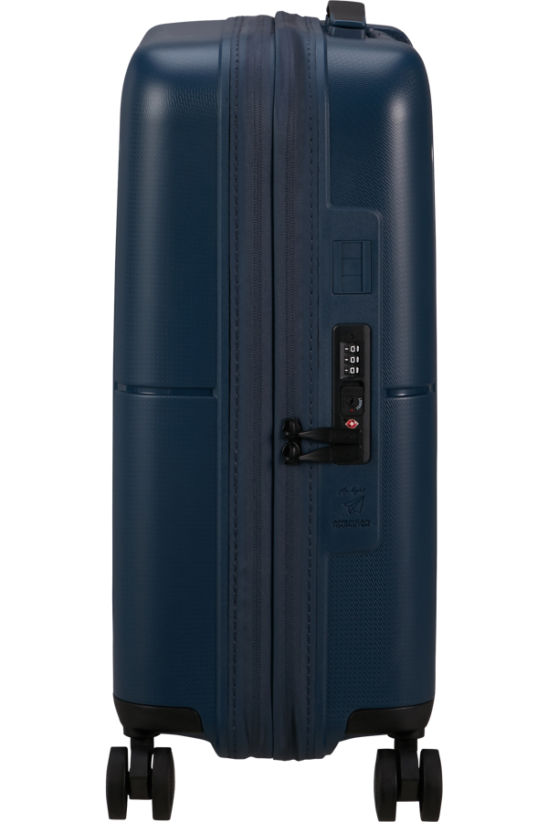 Mala de Cabine 55cm Expansível 4 Rodas Azul Meia-Noite - DashPop | American Tourister