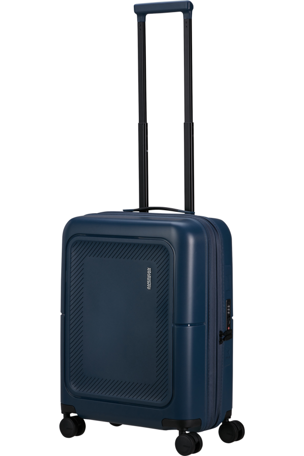 Mala de Cabine 55cm Expansível 4 Rodas Azul Meia-Noite - DashPop | American Tourister