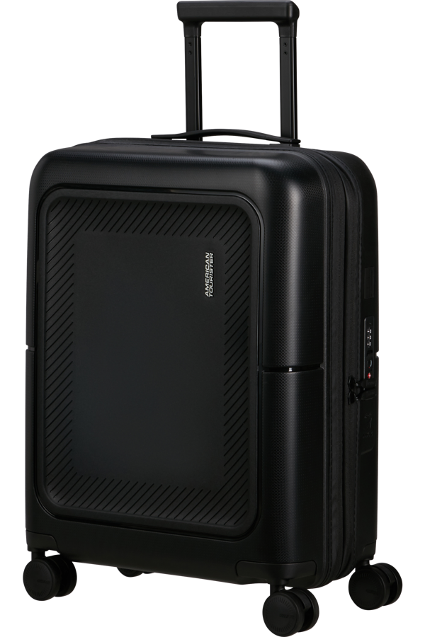 Mala de Cabine 55cm Expansível 4 Rodas Preta - DashPop | American Tourister