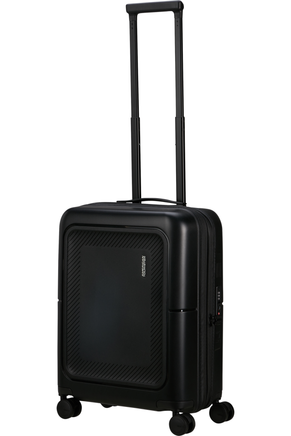 Mala de Cabine 55cm Expansível 4 Rodas Preta - DashPop | American Tourister