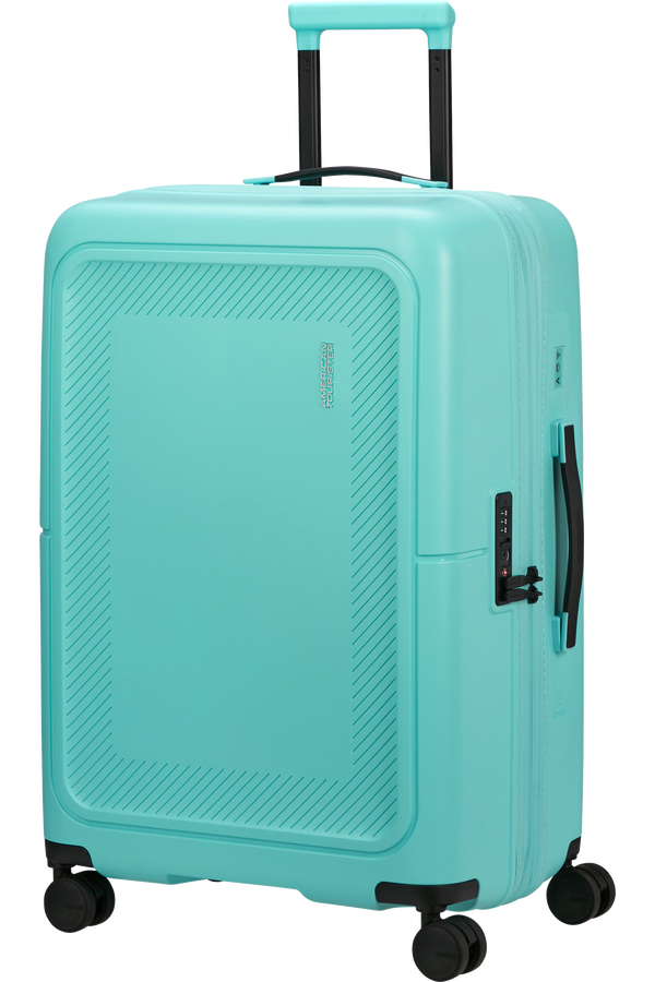 Mala de Viagem Média 67cm Expansível 4 Rodas Azul-Celeste - DashPop | American Tourister®