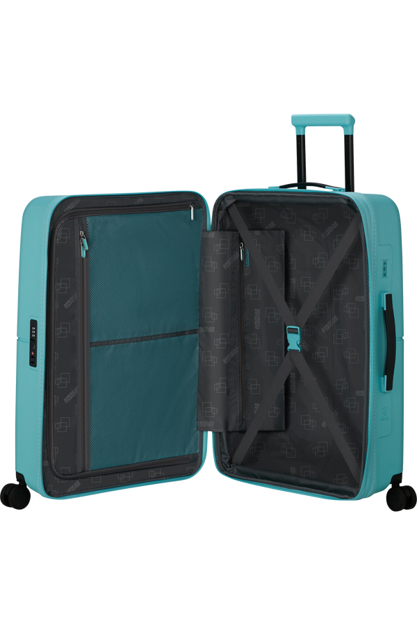 Mala de Viagem Média 67cm Expansível 4 Rodas Azul-Celeste - DashPop | American Tourister®