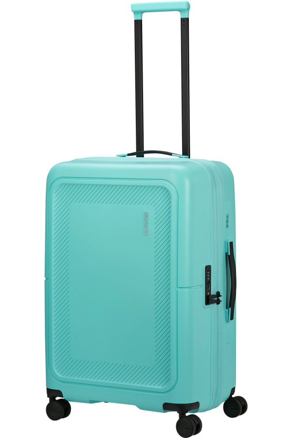 Mala de Viagem Média 67cm Expansível 4 Rodas Azul-Celeste - DashPop | American Tourister®