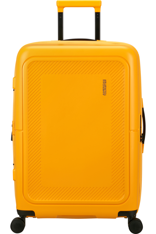 Mala de Viagem Média 67cm Expansível 4 Rodas Amarelo-Dourado - DashPop | American Tourister