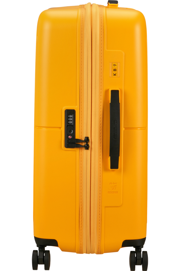 Mala de Viagem Média 67cm Expansível 4 Rodas Amarelo-Dourado - DashPop | American Tourister