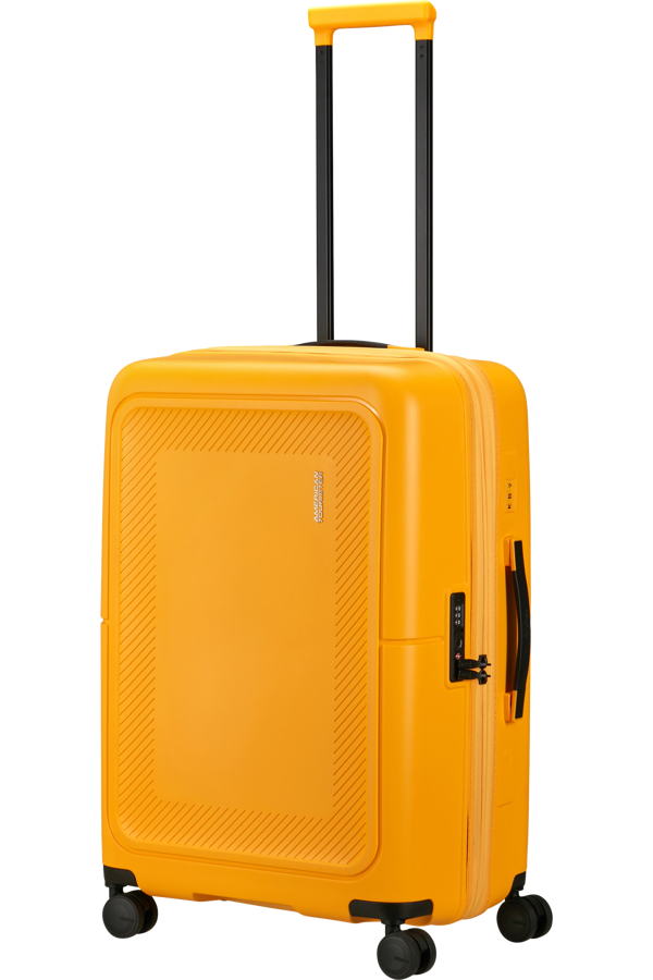 Mala de Viagem Média 67cm Expansível 4 Rodas Amarelo-Dourado - DashPop | American Tourister