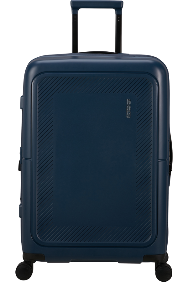 Mala de Viagem Média 67cm Expansível 4 Rodas Azul Meia-Noite - DashPop | American Tourister