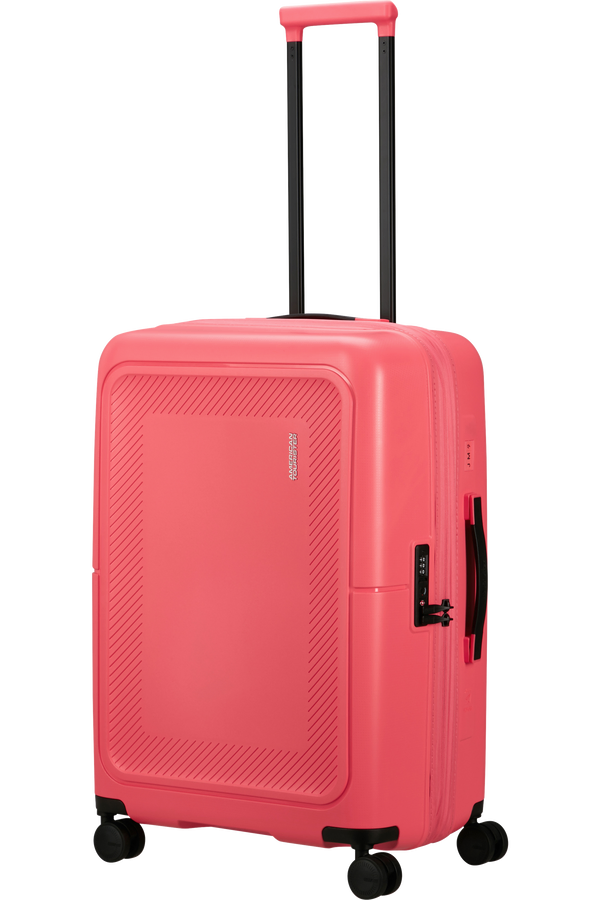 Mala de Viagem Média 67cm Expansível 4 Rodas Doce Cor-de-Rosa - DashPop | American Tourister®