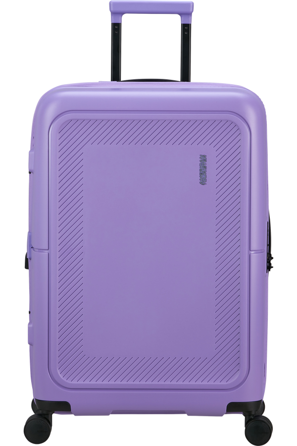 Mala de Viagem Média 67cm Expansível 4 Rodas Violeta Púrpura - DashPop | American Tourister®