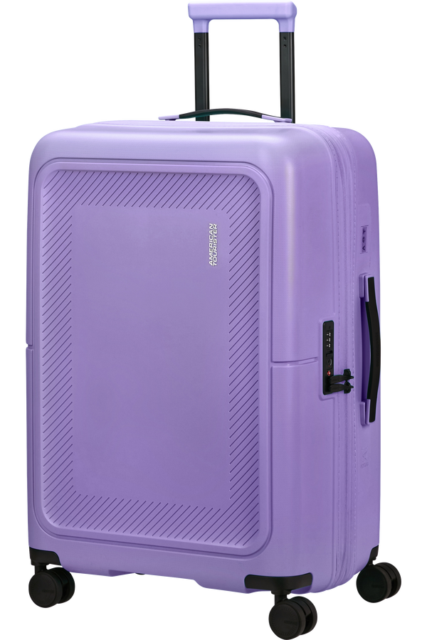 Mala de Viagem Média 67cm Expansível 4 Rodas Violeta Púrpura - DashPop | American Tourister®