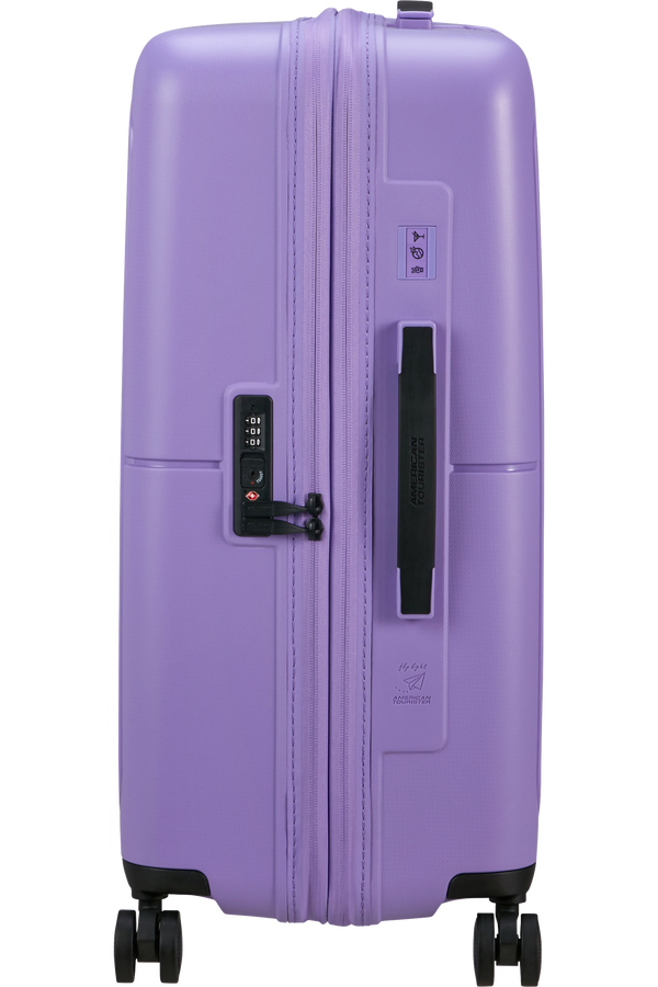 Mala de Viagem Média 67cm Expansível 4 Rodas Violeta Púrpura - DashPop | American Tourister®