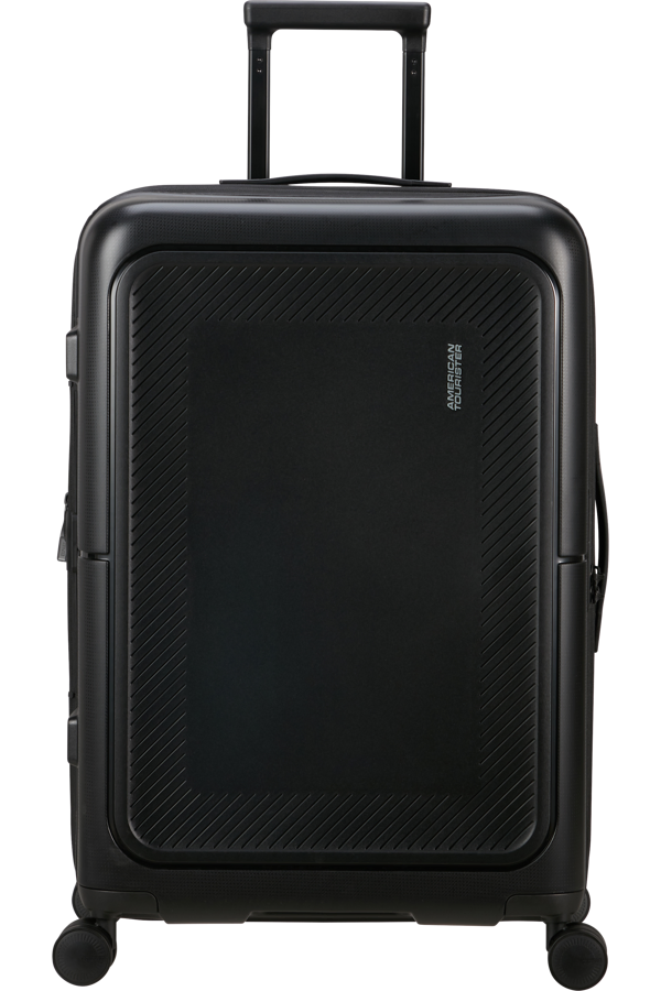 Mala de Viagem Média 67cm Expansível 4 Rodas Preta - DashPop | American Tourister