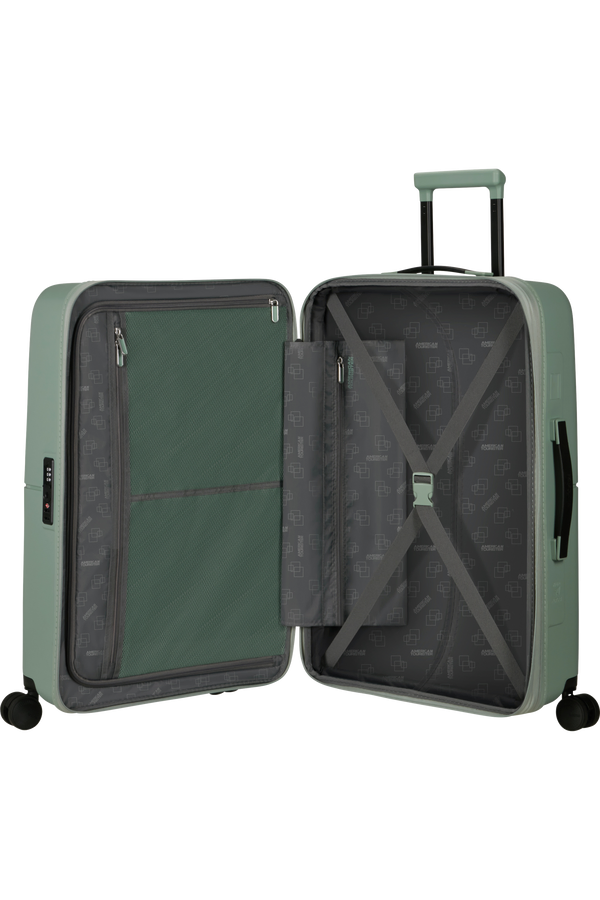 Mala de Viagem Média 67cm Expansível 4 Rodas Verde Iceberg - DashPop | American Tourister®
