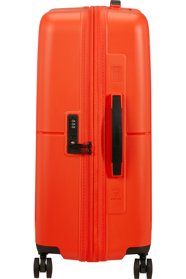 Mala de Viagem Média 67cm Expansível 4 Rodas Vermelho Tangerina - DashPop | American Tourister
