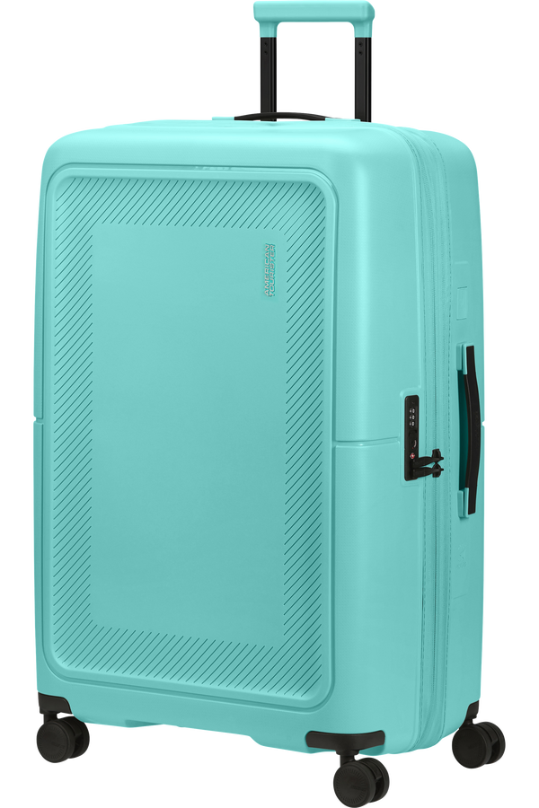 Mala de Viagem Grande 77cm Expansível 4 Rodas Azul-Celeste - DashPop | American Tourister®