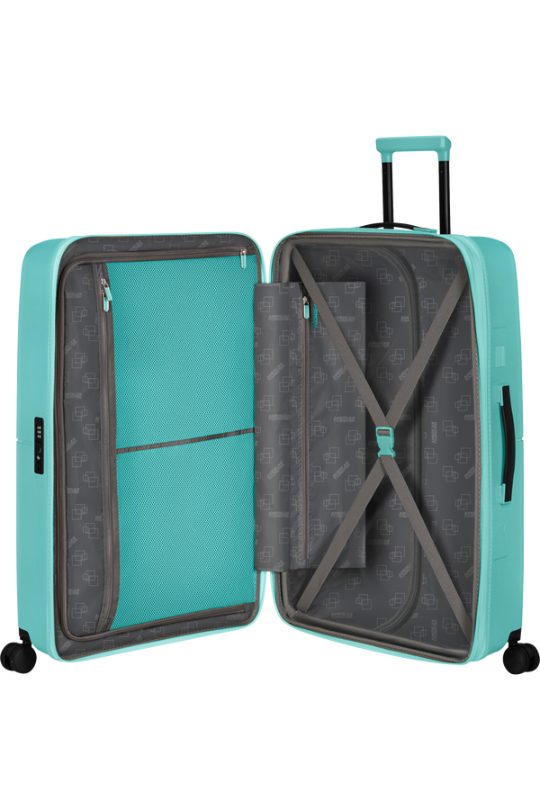 Mala de Viagem Grande 77cm Expansível 4 Rodas Azul-Celeste - DashPop | American Tourister®