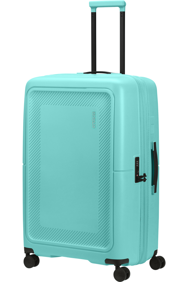 Mala de Viagem Grande 77cm Expansível 4 Rodas Azul-Celeste - DashPop | American Tourister®