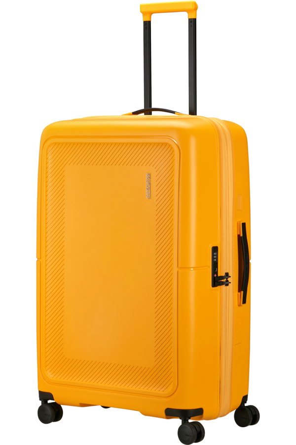 Mala de Viagem Grande 77cm Expansível 4 Rodas Amarelo-Dourado - DashPop | American Tourister