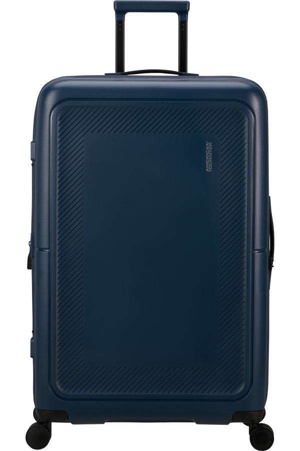 Mala de Viagem Grande 77cm Expansível 4 Rodas Azul Meia-Noite - DashPop | American Tourister