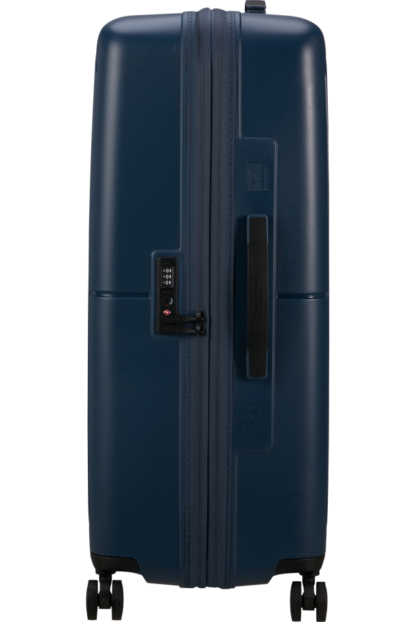 Mala de Viagem Grande 77cm Expansível 4 Rodas Azul Meia-Noite - DashPop | American Tourister