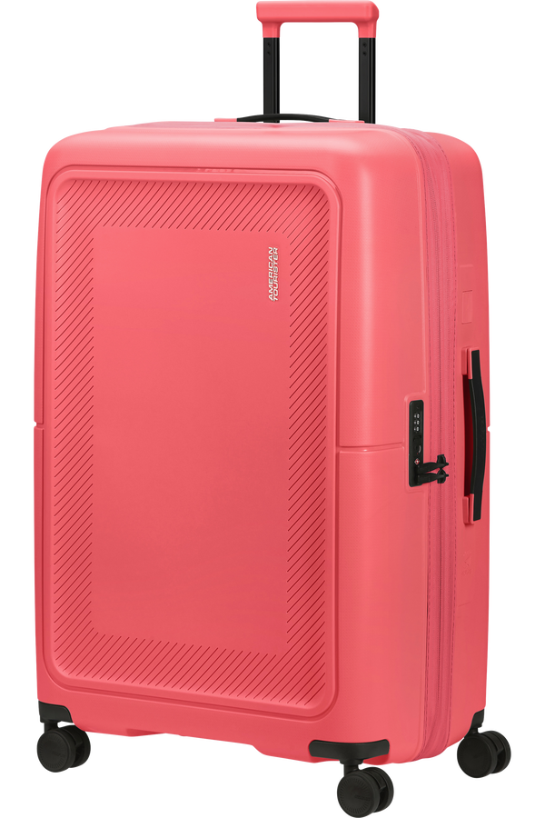 Mala de Viagem Grande 77cm Expansível 4 Rodas Doce Cor-de-Rosa - DashPop | American Tourister®