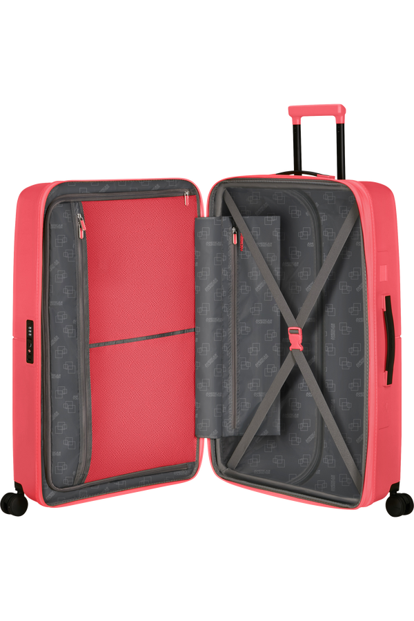 Mala de Viagem Grande 77cm Expansível 4 Rodas Doce Cor-de-Rosa - DashPop | American Tourister®