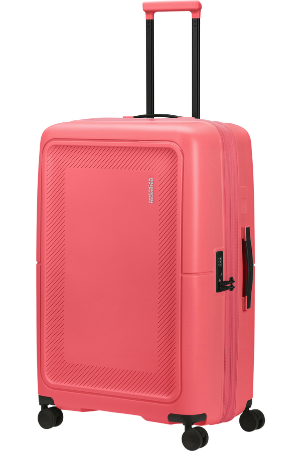 Mala de Viagem Grande 77cm Expansível 4 Rodas Doce Cor-de-Rosa - DashPop | American Tourister®