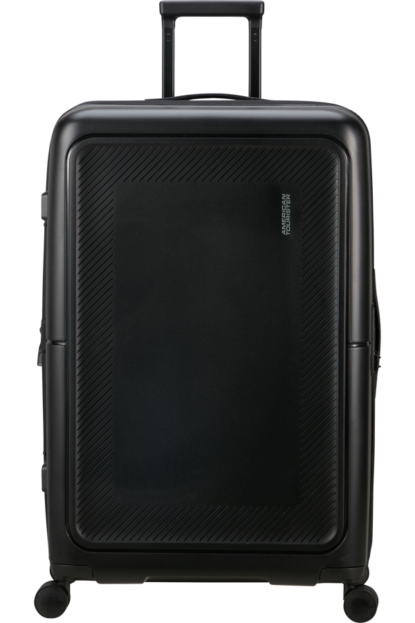 Mala de Viagem Grande 77cm Expansível 4 Rodas Preta - DashPop | American Tourister
