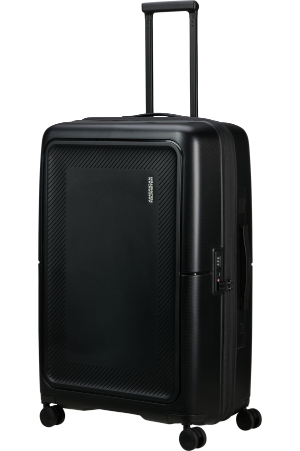 Mala de Viagem Grande 77cm Expansível 4 Rodas Preta - DashPop | American Tourister