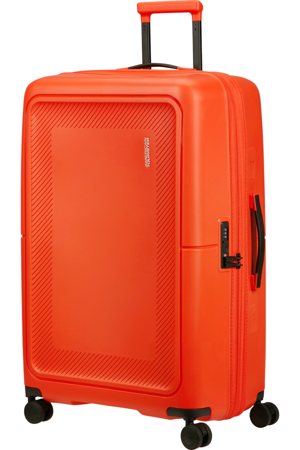 Mala de Viagem Grande 77cm Expansível 4 Rodas Vermelho Tangerina - DashPop | American Tourister