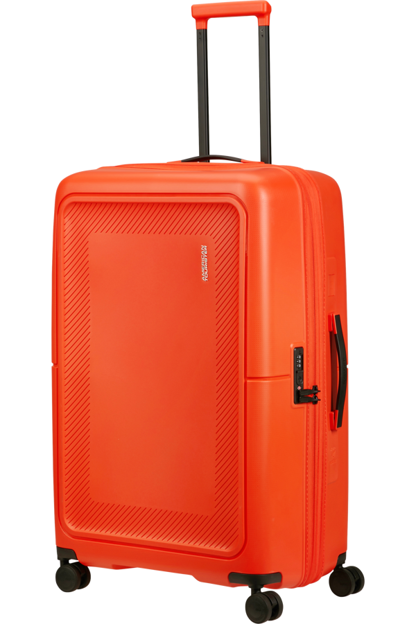 Mala de Viagem Grande 77cm Expansível 4 Rodas Vermelho Tangerina - DashPop | American Tourister