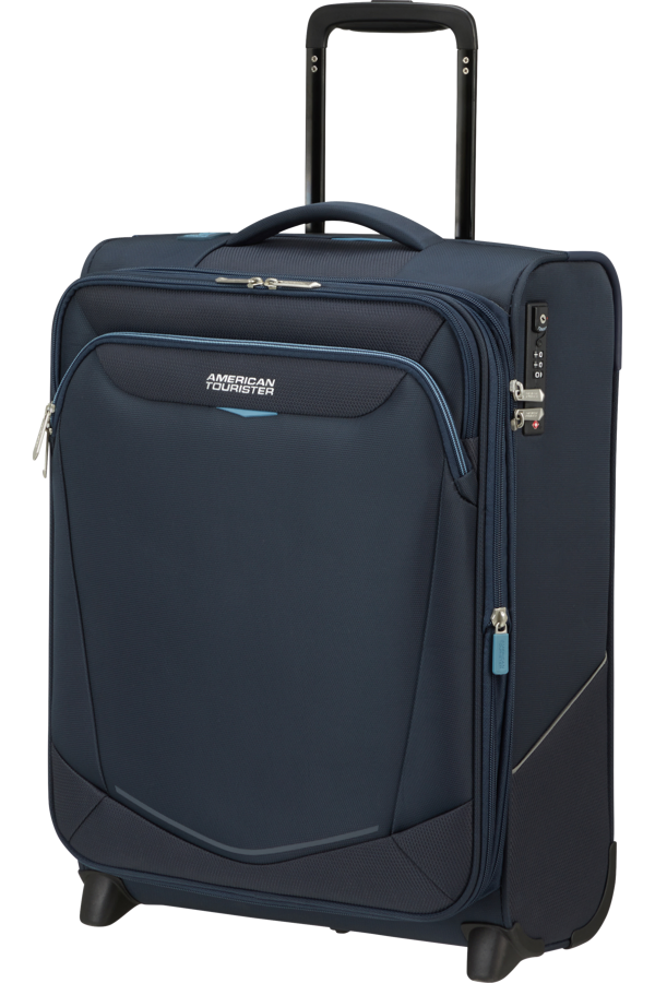 Mala de Cabine 55cm Expansível 2 Rodas Azul-Marinho - Summerride | American Tourister