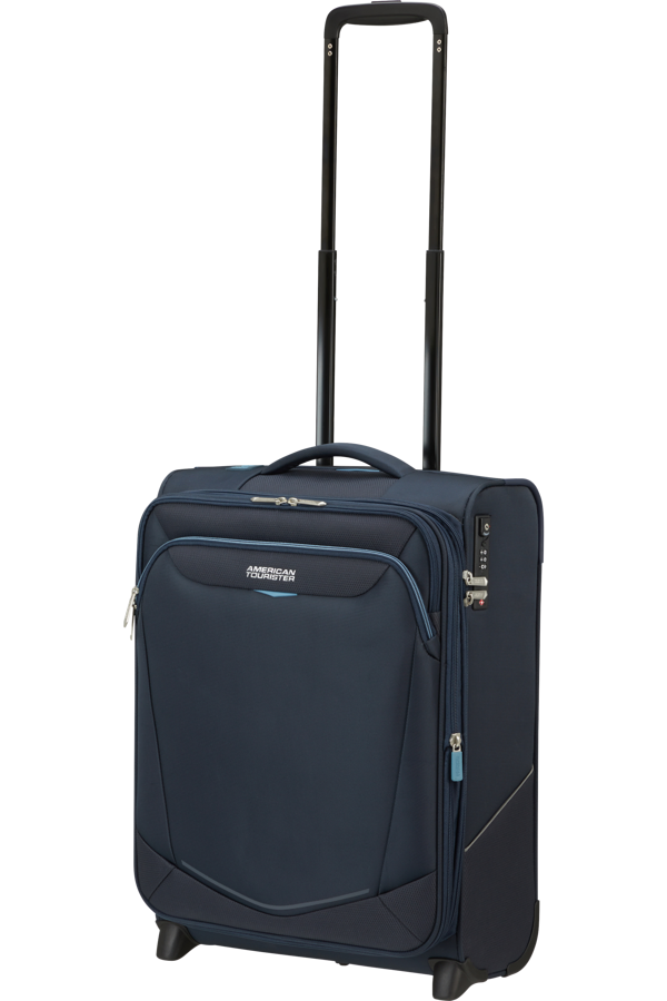 Mala de Cabine 55cm Expansível 2 Rodas Azul-Marinho - Summerride | American Tourister