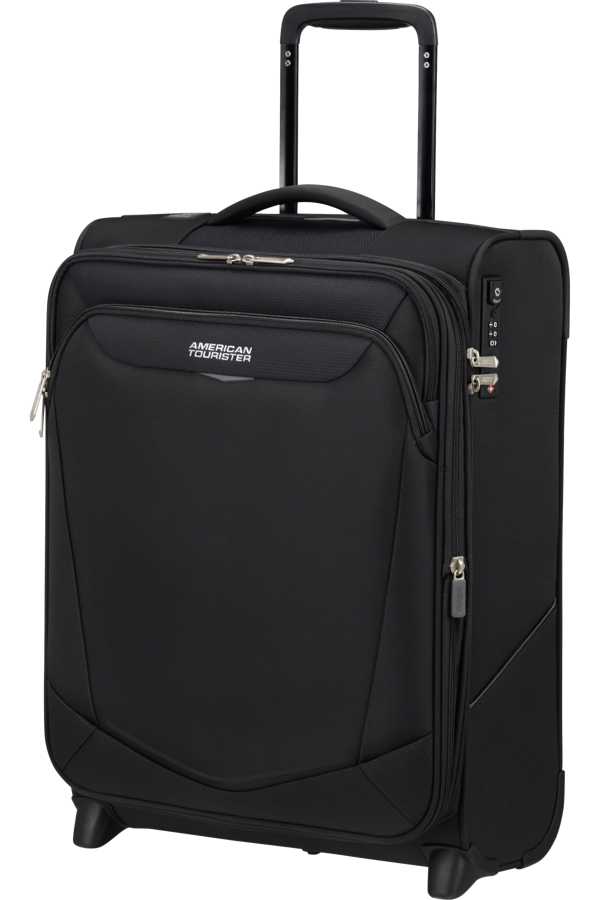Mala de Cabine 55cm Expansível 2 Rodas Preto - Summerride | American Tourister