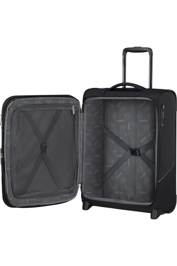 Mala de Cabine 55cm Expansível 2 Rodas Preto - Summerride | American Tourister