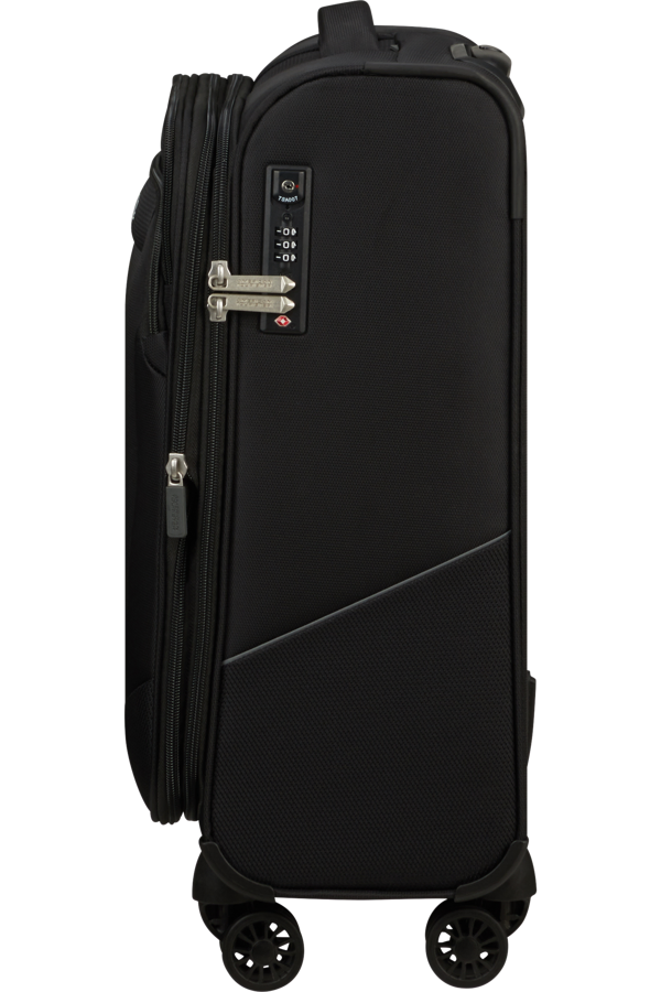 Mala de Cabine 55cm Expansível 4 Rodas Preto - Summerride | American Tourister