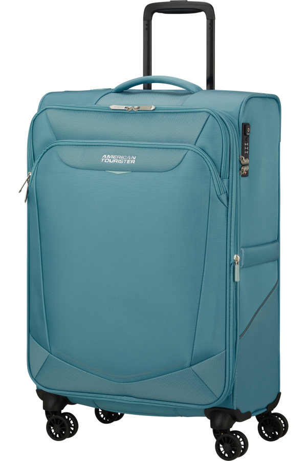 Mala de Viagem Média 69cm Expansível 4 Rodas Brisa Azul - Summerride | American Tourister