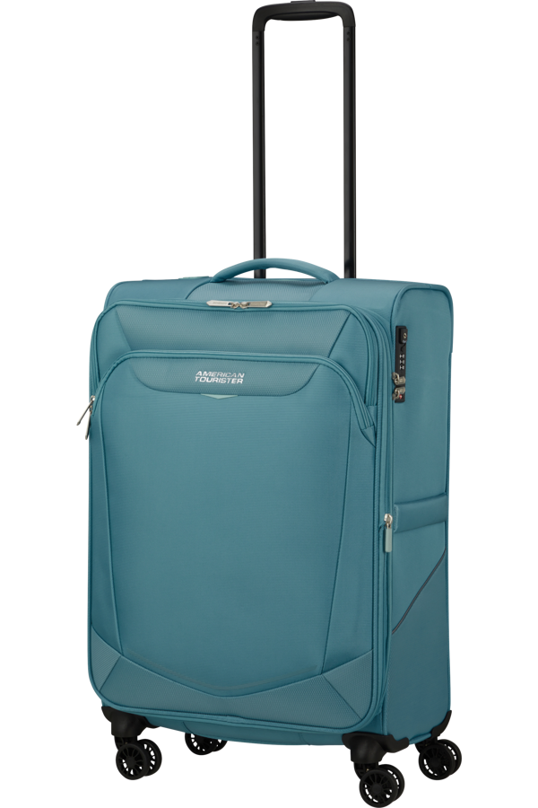 Mala de Viagem Média 69cm Expansível 4 Rodas Brisa Azul - Summerride | American Tourister