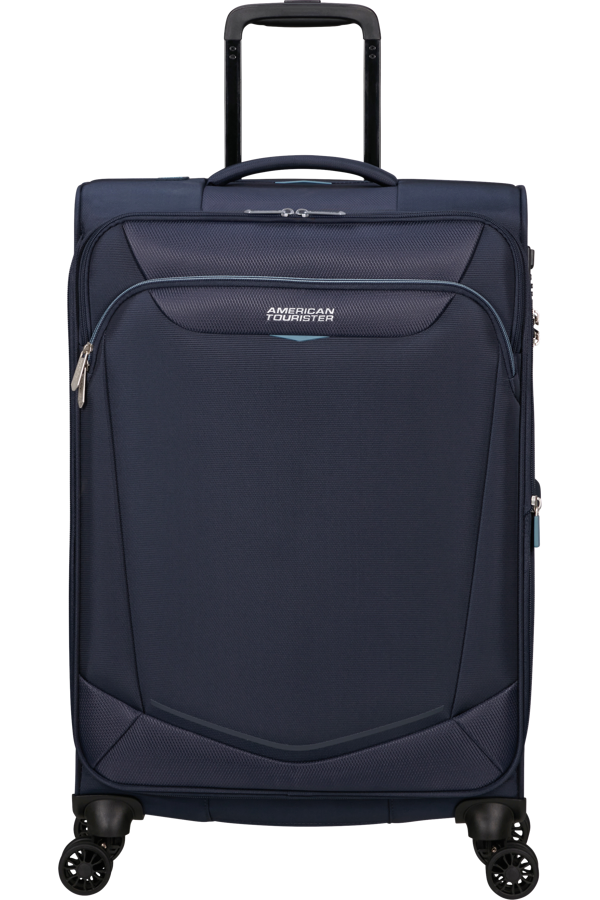 Mala de Viagem Média 69cm Expansível 4 Rodas Azul-Marinho - Summerride | American Tourister