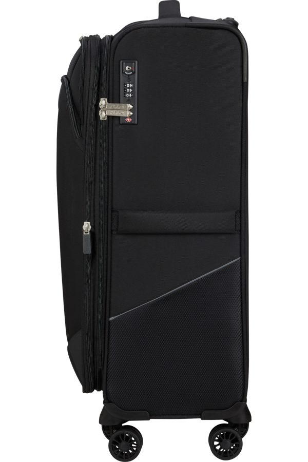 Mala de Viagem Média 69cm Expansível 4 Rodas Preto - Summerride | American Tourister