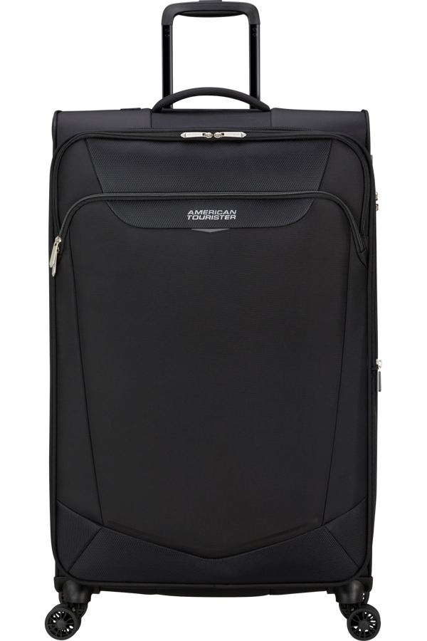 Mala de Viagem Grande 80cm Expansível 4 Rodas Preto - Summerride | American Tourister