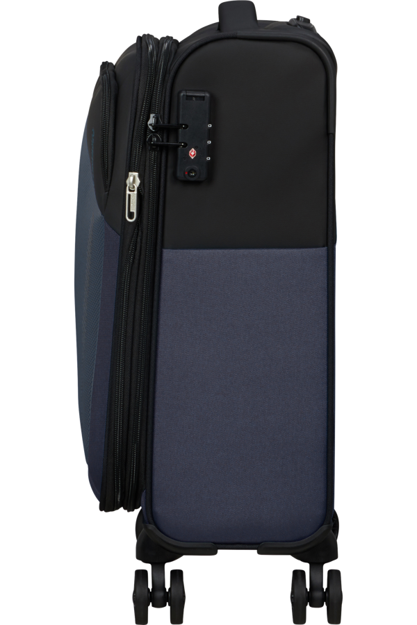 Mala de Cabine 55cm Expansível 4 Rodas Preto/Cinzento - Daring Dash | American Tourister