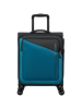 Mala de Cabine 55cm Expansível 4 Rodas Preto/Azul - Daring Dash | American Tourister