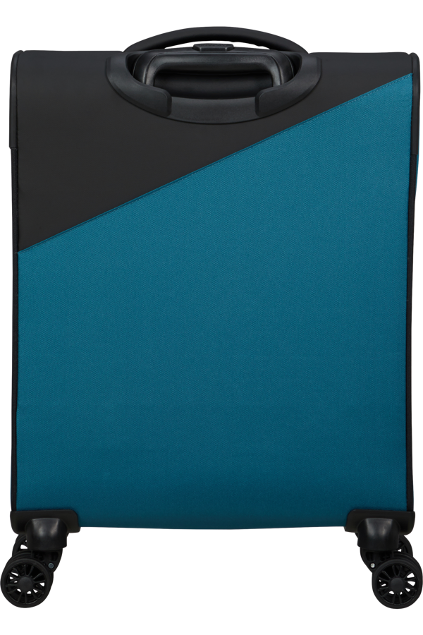 Mala de Cabine 55cm Expansível 4 Rodas Preto/Azul - Daring Dash | American Tourister